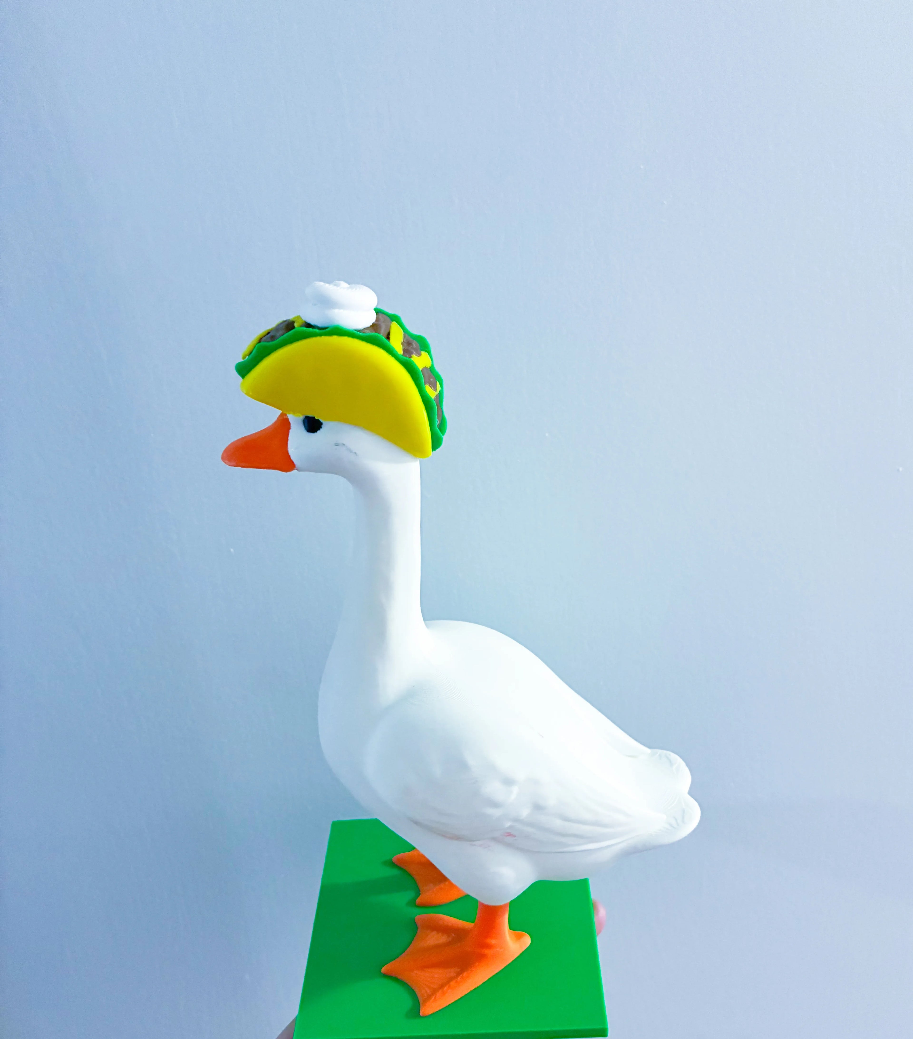Taco Hat - Accessory for 7" Desktop Mini Porch Goose