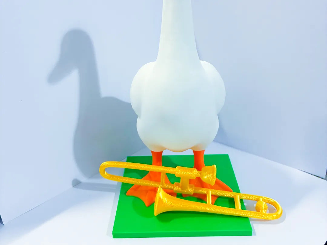 Trombone - Accessory for 7" Desktop Mini Porch Goose