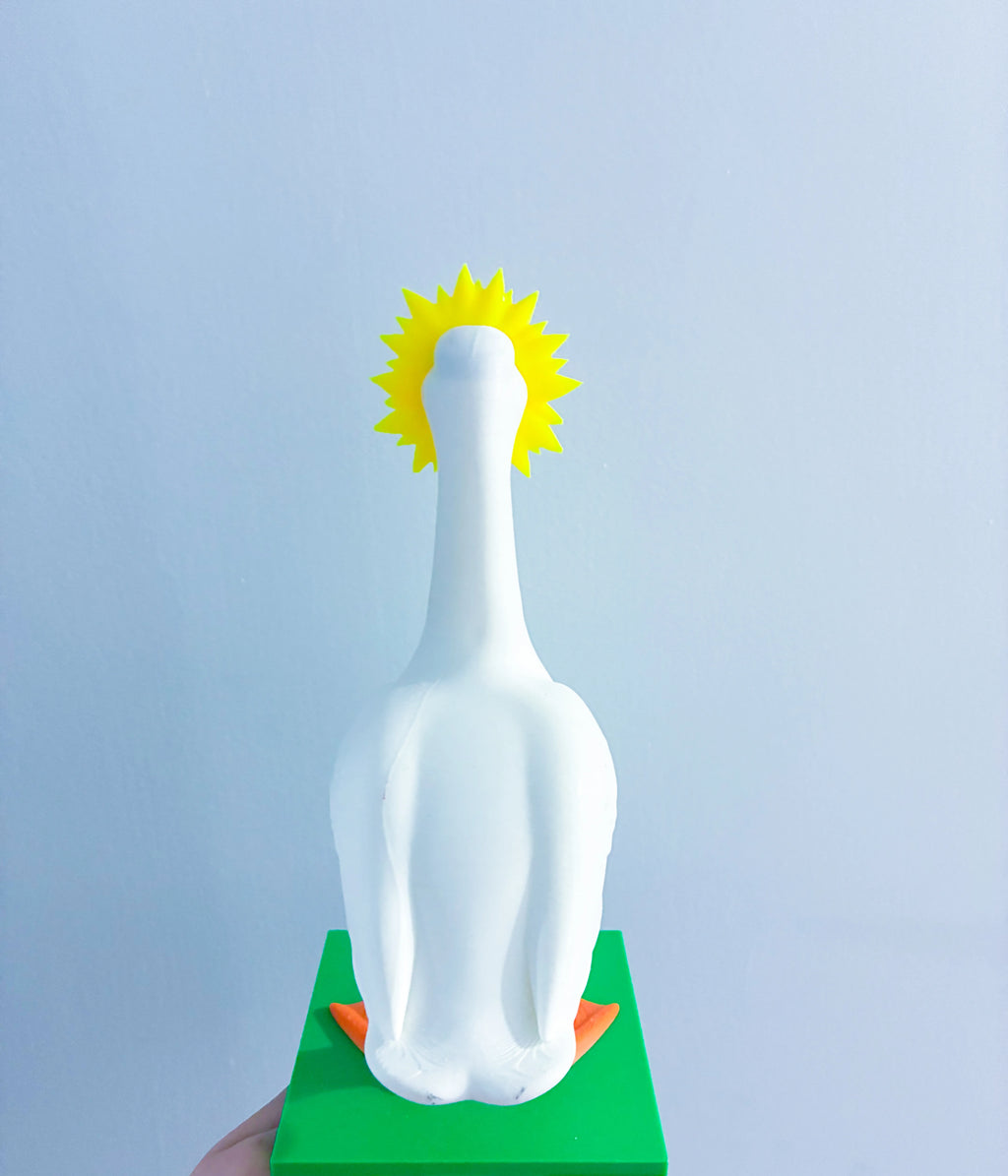 Sunflower Head Piece - Accessory for 7" Desktop Mini Porch Goose