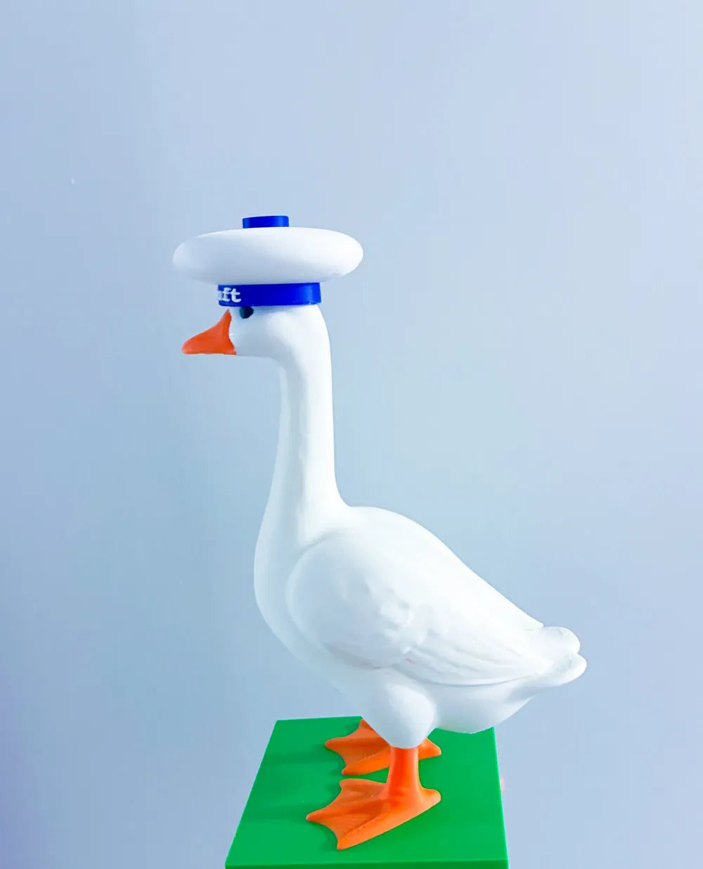 Marshmallow Sailor Hat - Accessory for 7" Desktop Mini Porch Goose