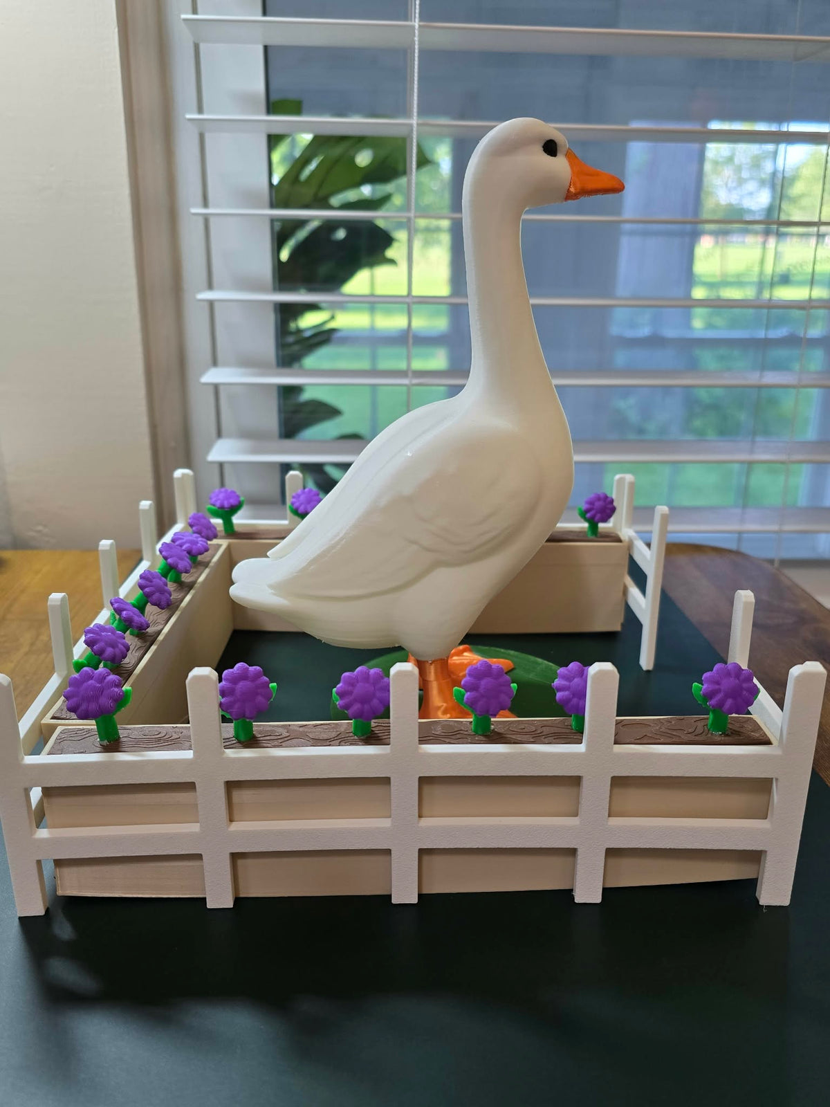 Garden - Accessory for 7" Desktop Mini Porch Goose