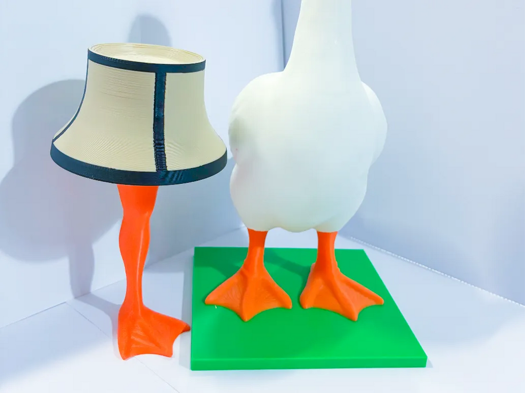 Vintage Fringe Lamp - Accessory for 7" Desktop Mini Porch Goose