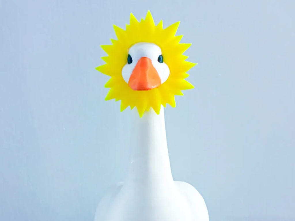 Sunflower Head Piece - Accessory for 7" Desktop Mini Porch Goose