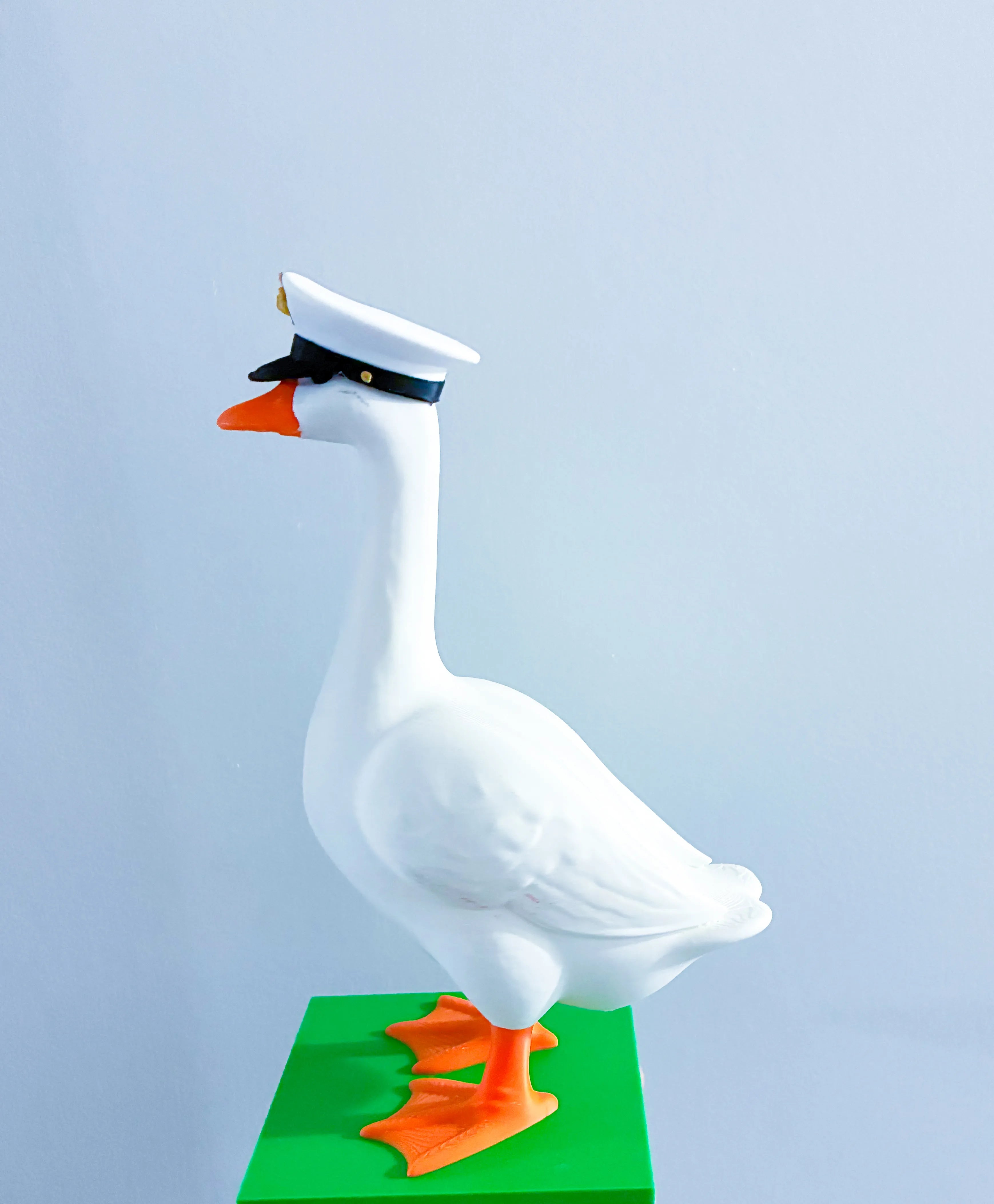 Marine-Inspired Hat - Accessory for 7" Desktop Mini Porch Goose