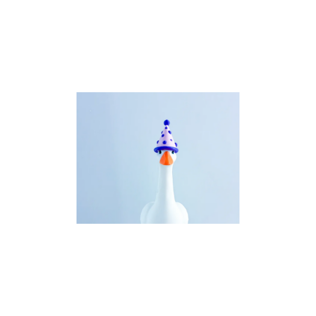 Birthday Hat - Accessory for 7" Desktop Mini Porch Goose