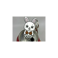 Bunny Coconut Bikini Can Opener Keychain