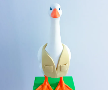 Camping Vest - Accessory for 7" Desk/Tabletop Goose