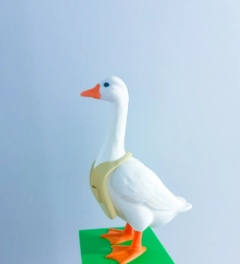 Camping Vest - Accessory for 7" Desk/Tabletop Goose