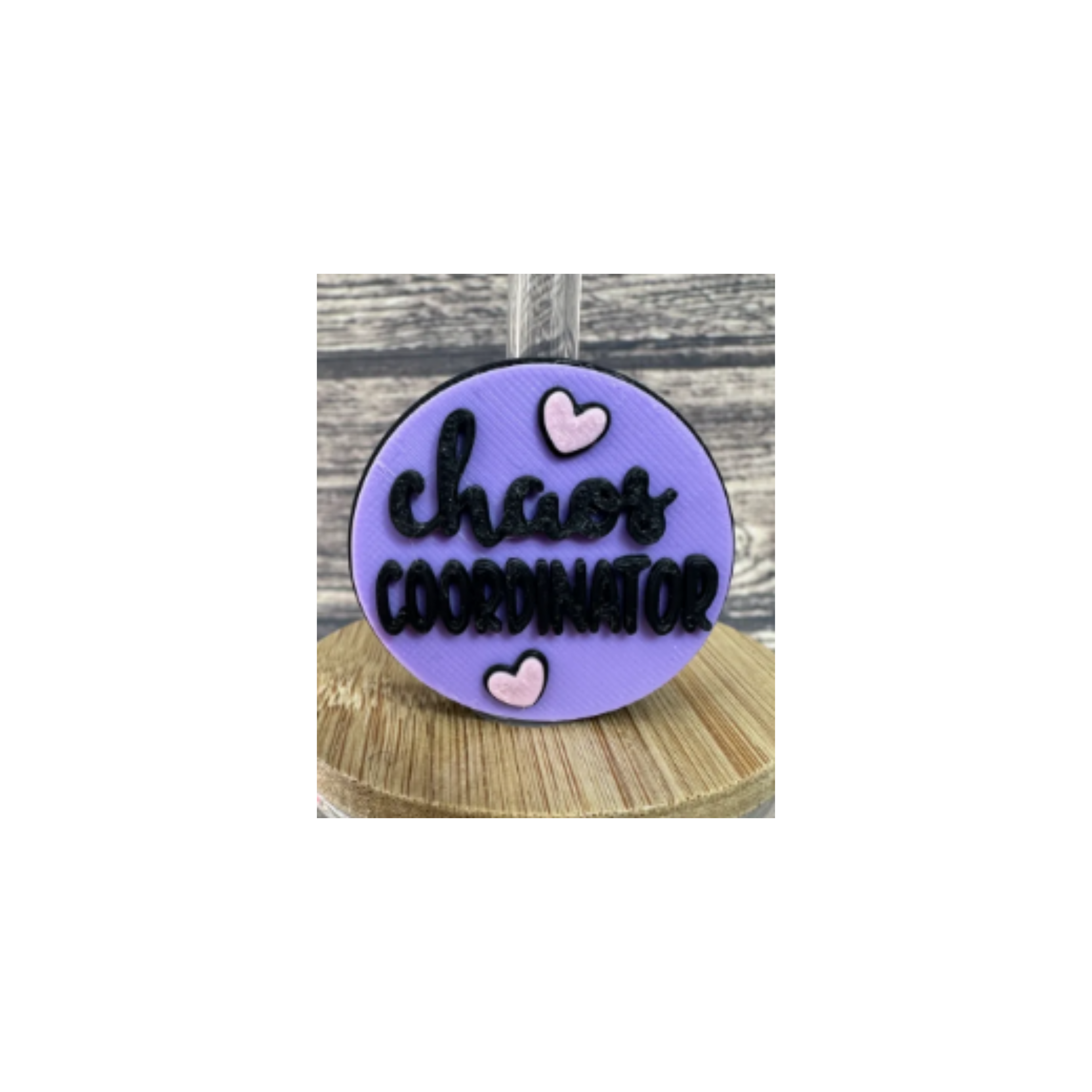 Chaos Coordinator Straw Topper
