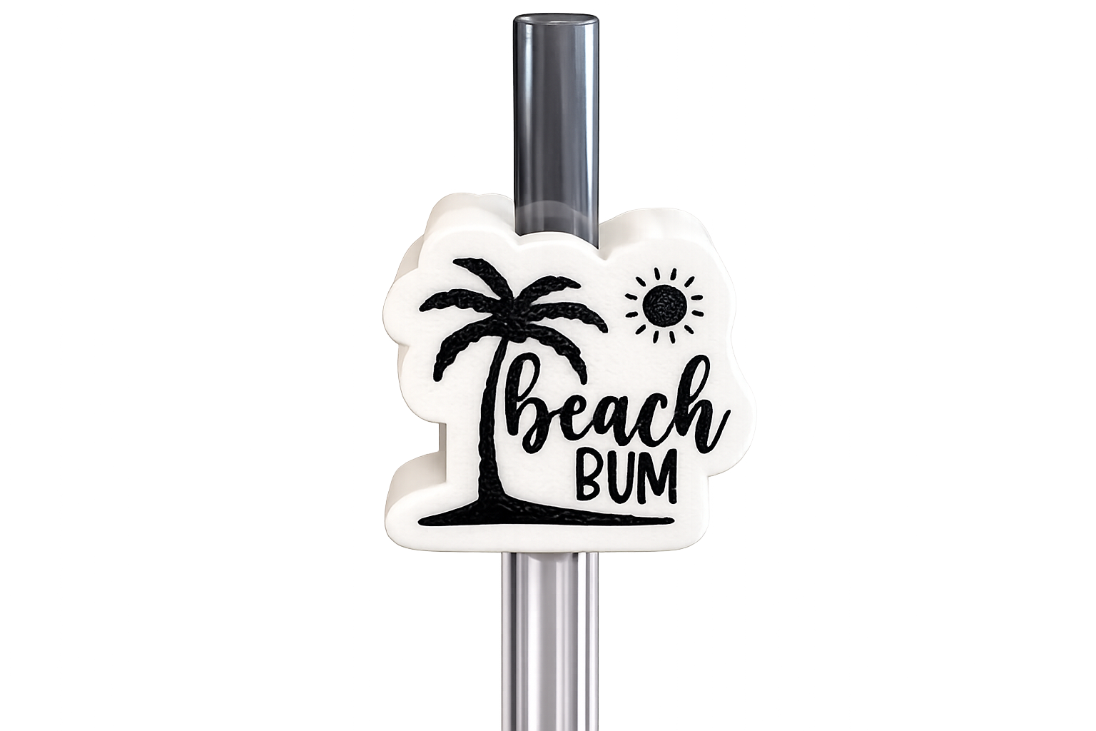 Straw Topper - Beach Bum