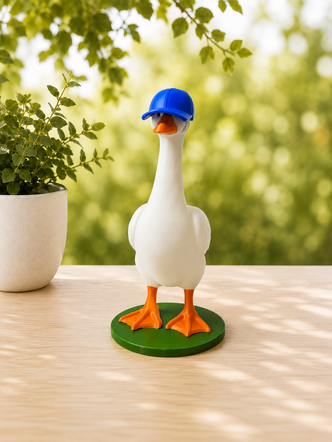 Baseball Hat - Accessory for 7" Desktop Mini Porch Goose