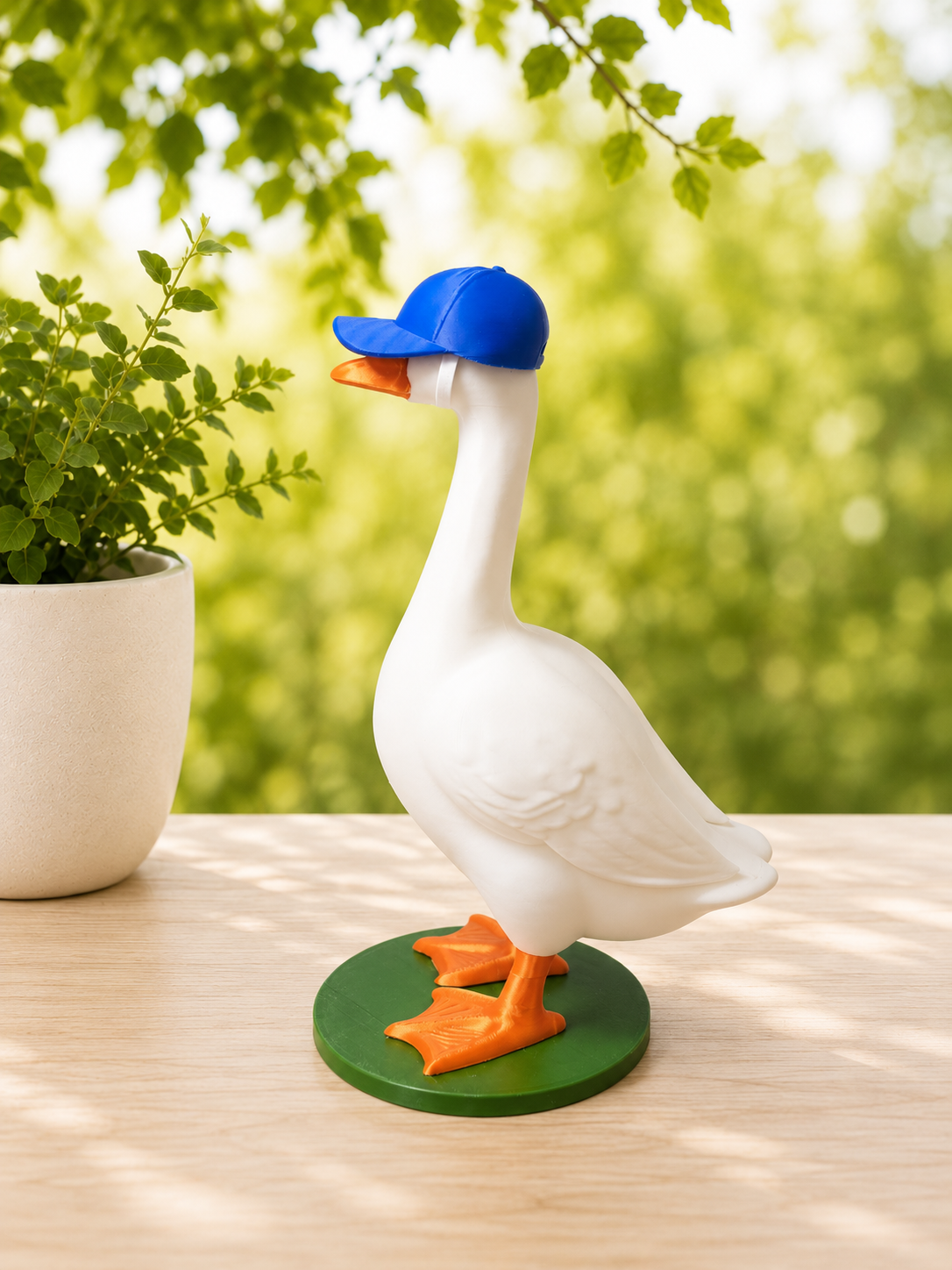 Baseball Hat - Accessory for 7" Desktop Mini Porch Goose
