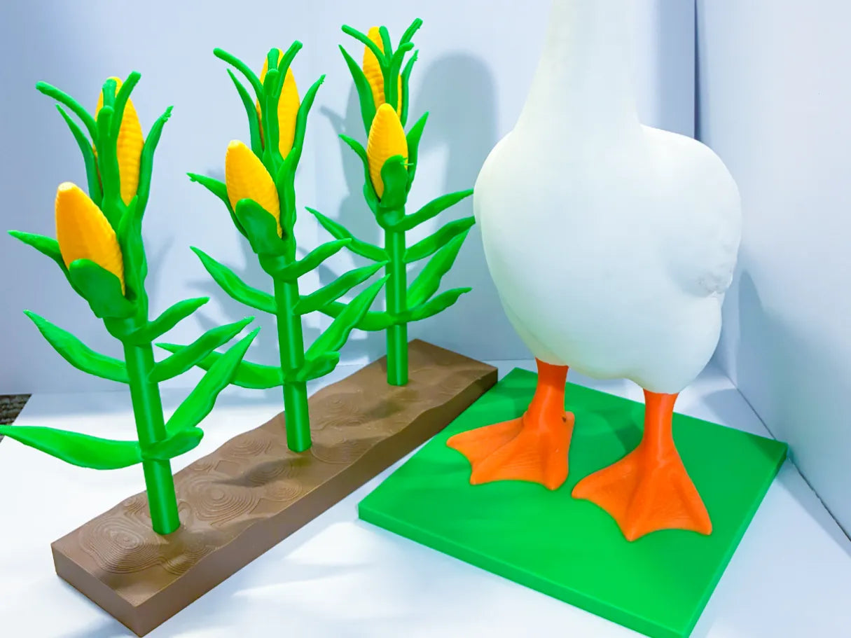 Corn Stalks - Accessory for 7" Desktop Mini Porch Goose