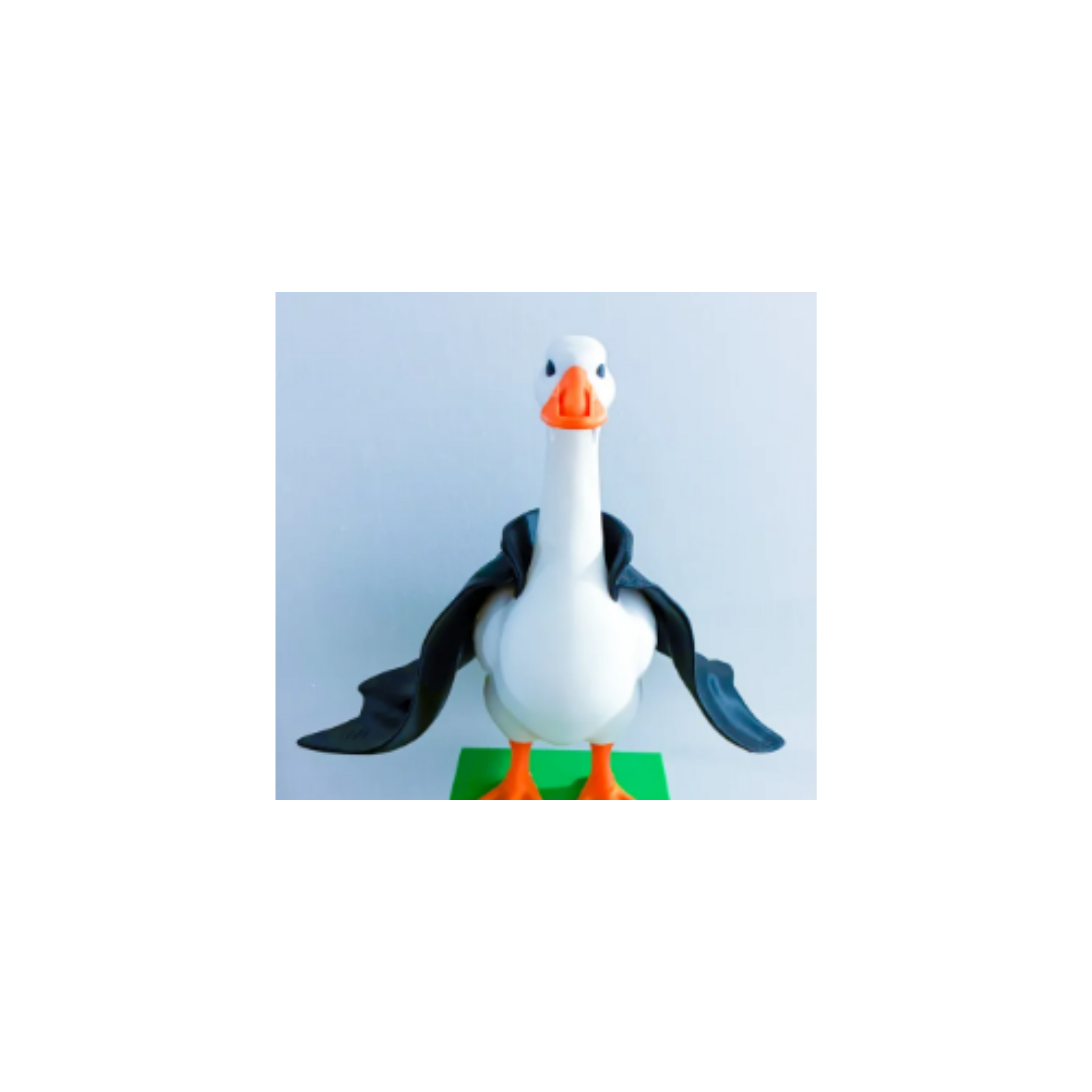 Count Duckula Desk Goose Accessory