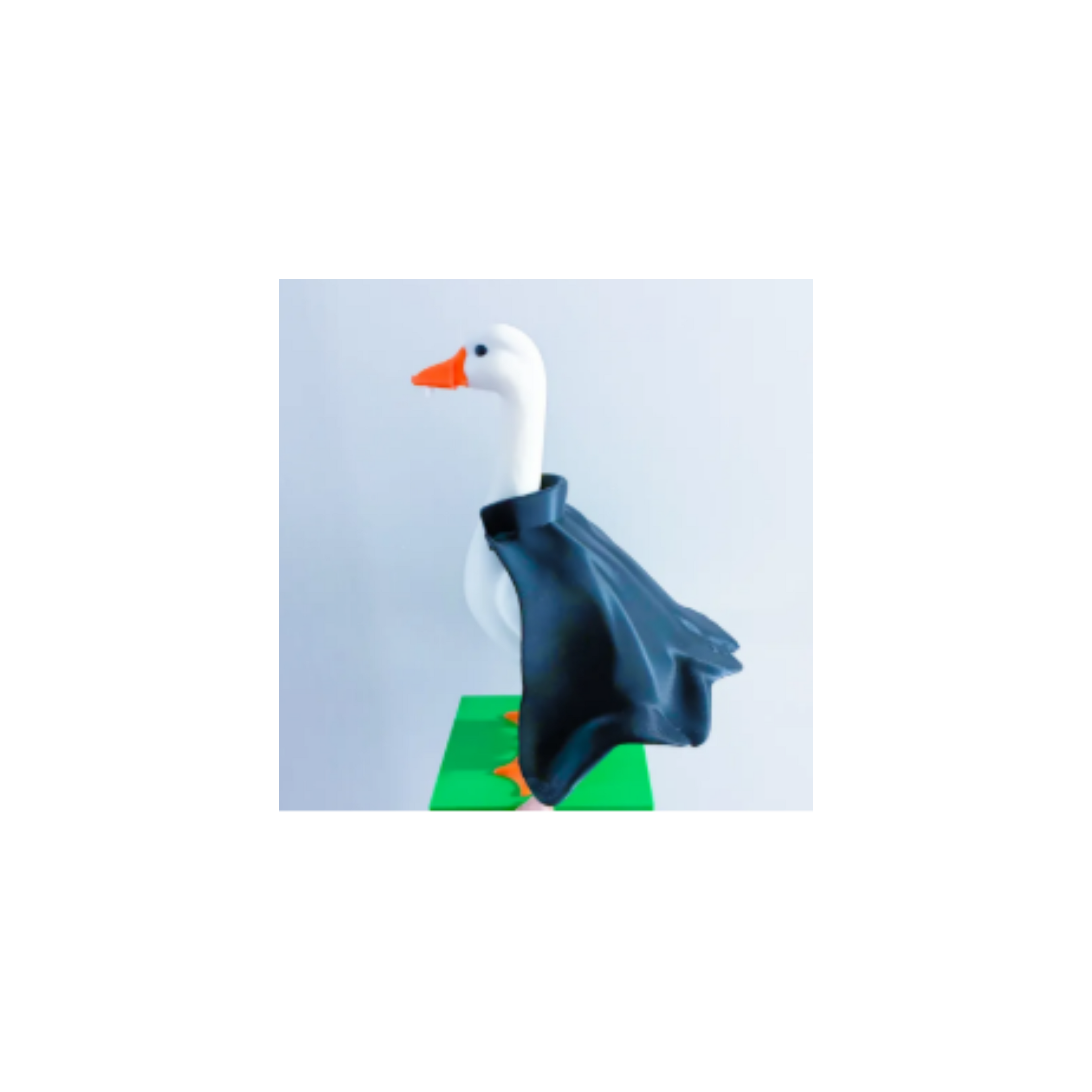 Count Duckula Desk Goose Accessory