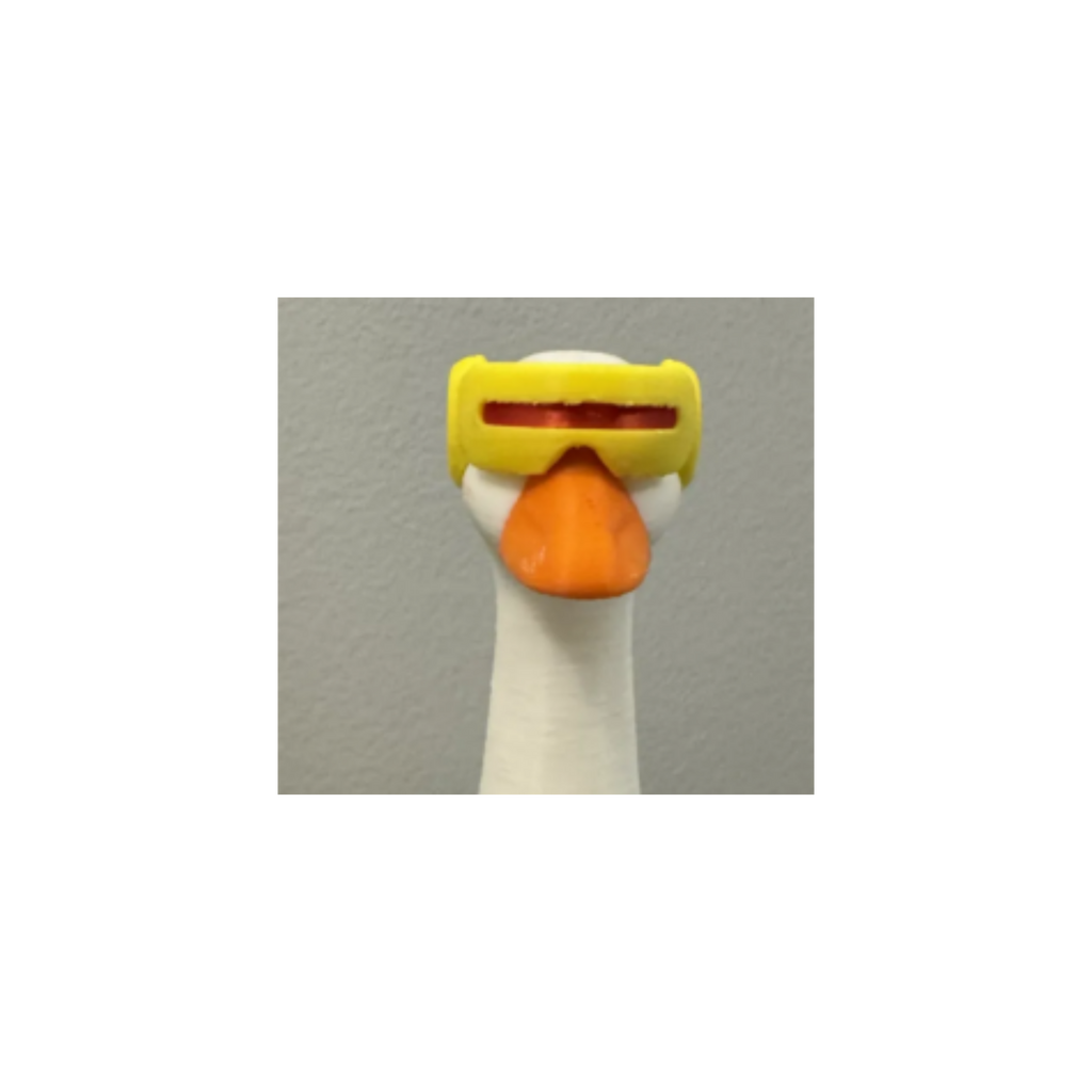 Cyclops Visor Goose Accessory