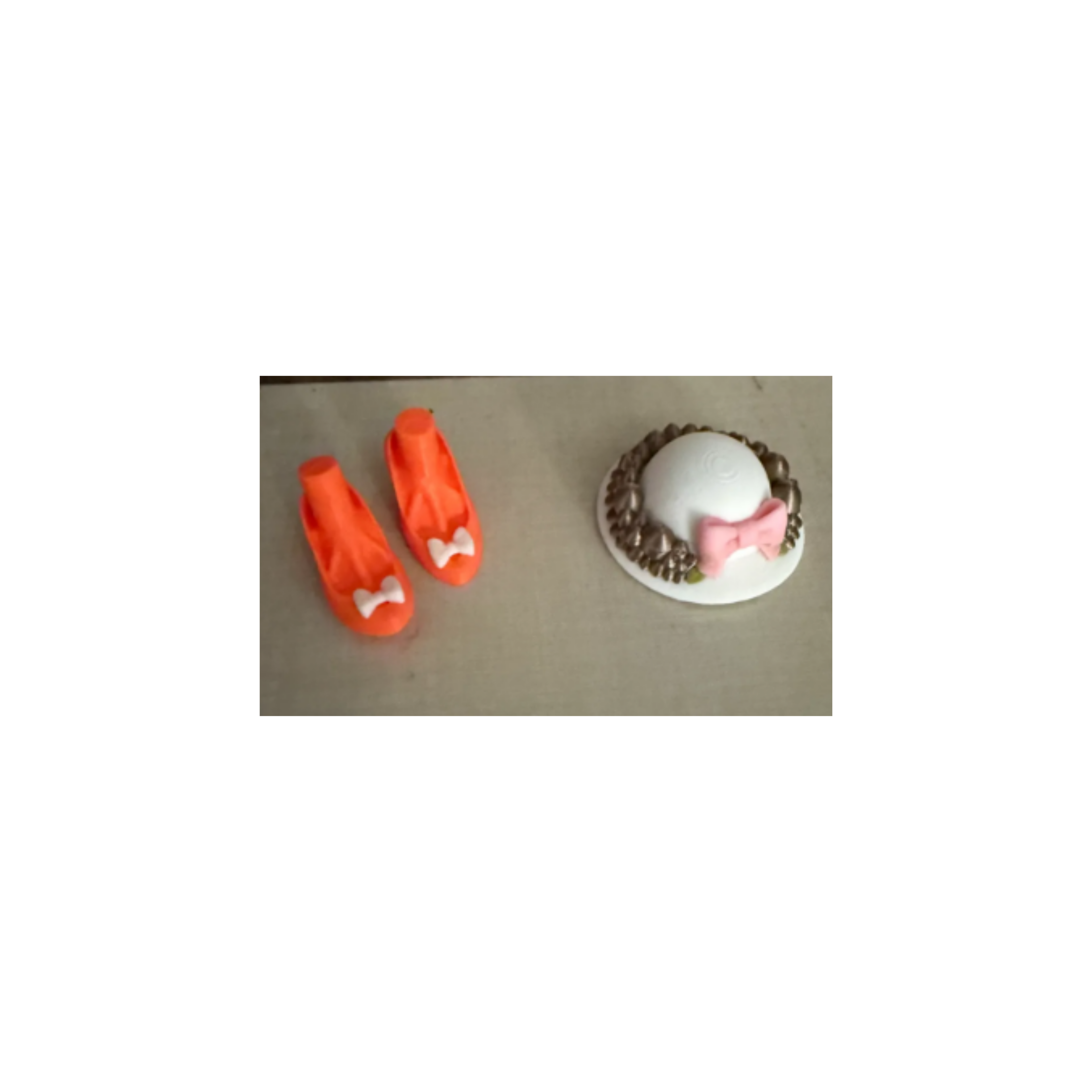 High Heels & Easter Hat Goose Accessories