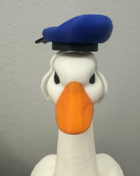 Classic Sailor Hat - Accessory for 7" Desktop Mini Porch Goose