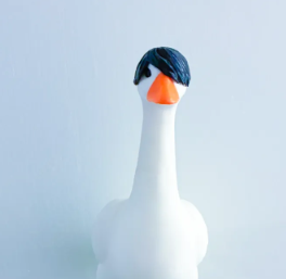 Emo Hair - Accessory for 7" Desk/Tabletop Goose