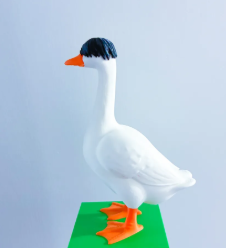 Emo Hair - Accessory for 7" Desk/Tabletop Goose
