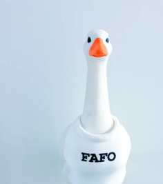 FAFO Shirt - Accessory for 7" Desk/Tabletop Goose