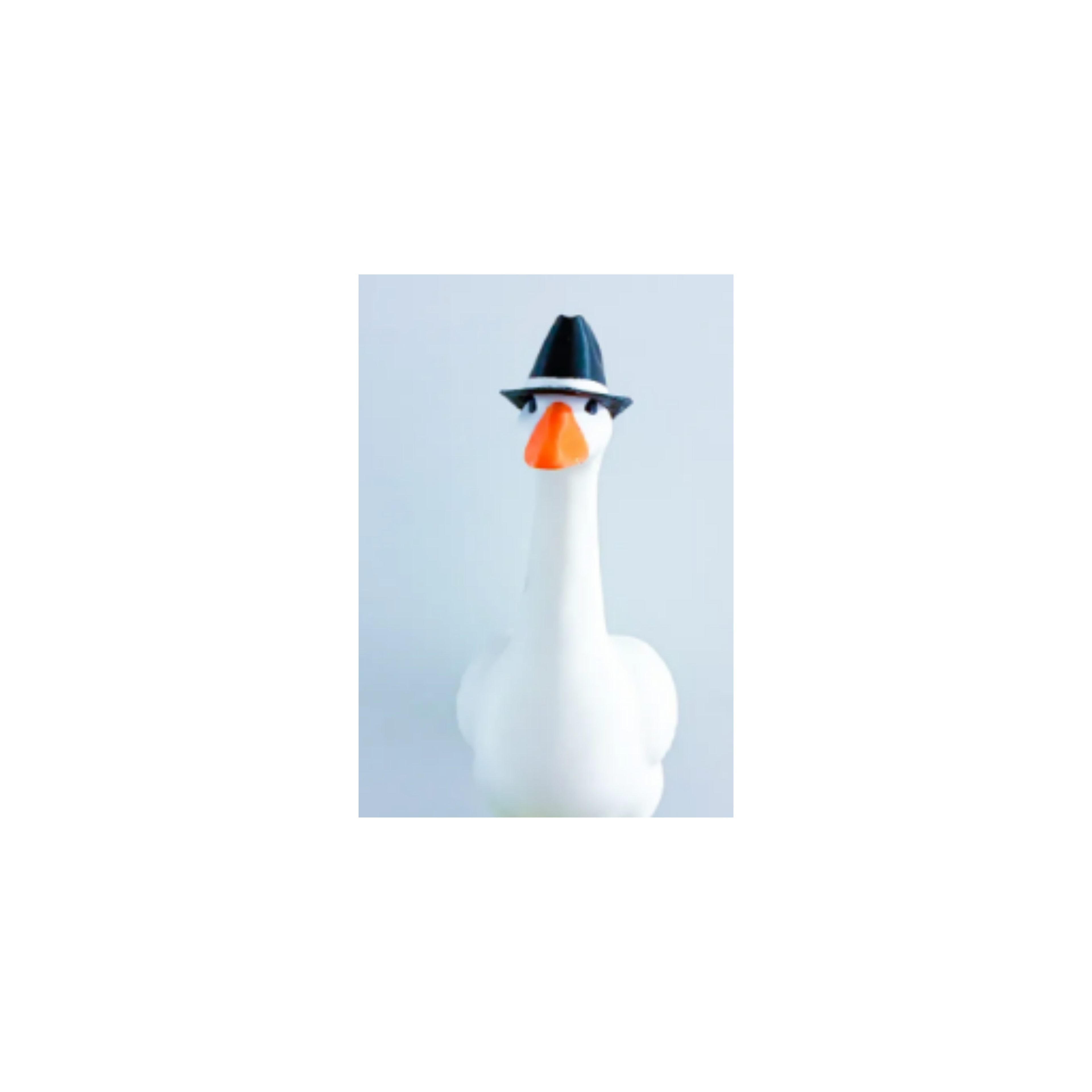 Fedora Desk Goose Accessory