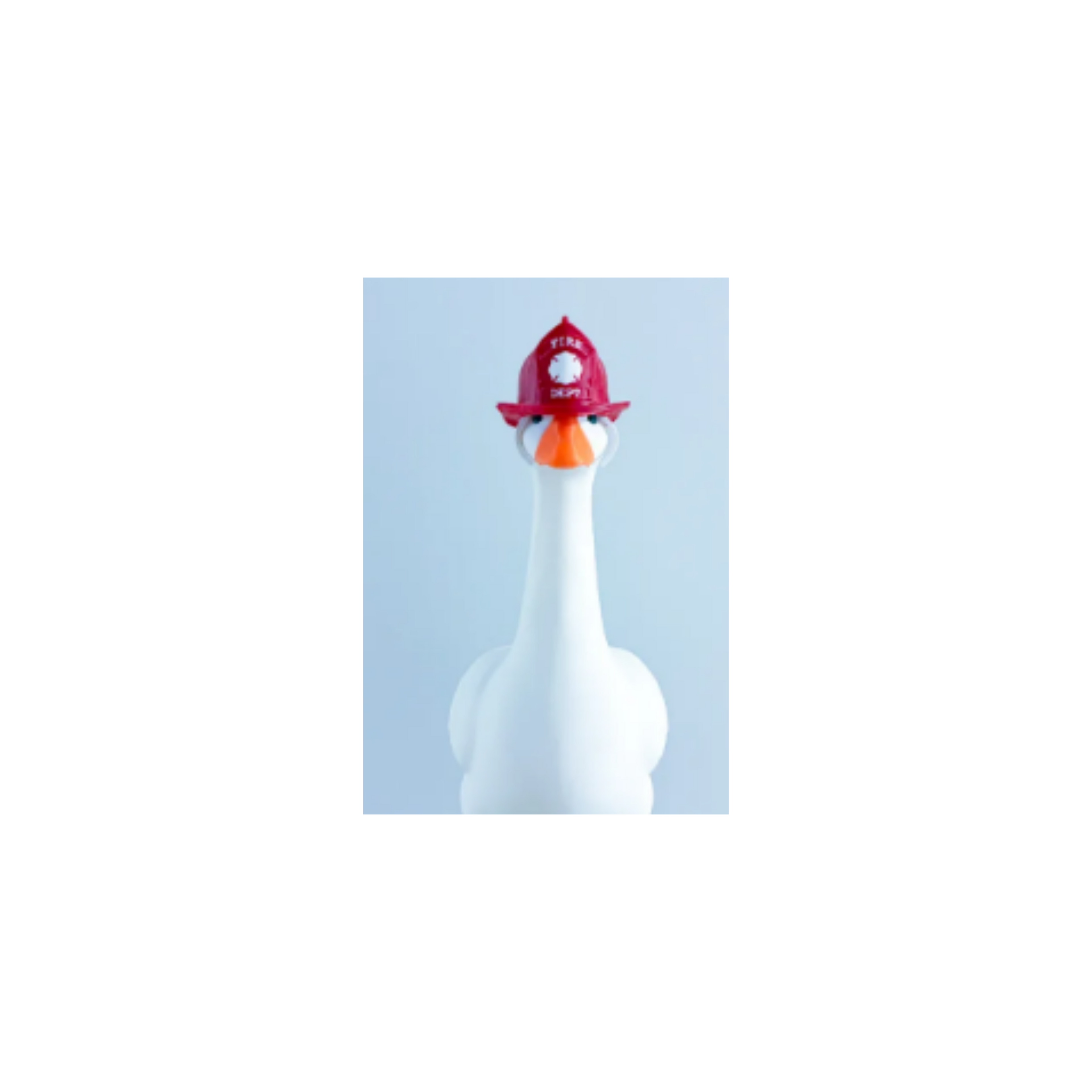 Firefighter Goose Hat Accessory