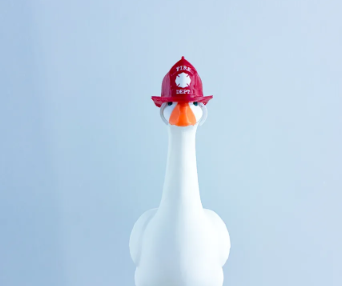 Firefighter - Accessory for 7" Desk/Tabletop Goose