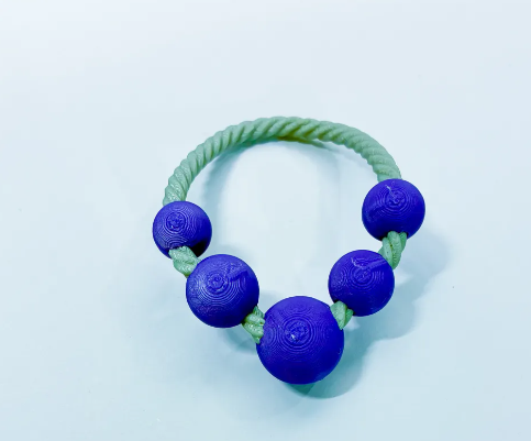 Chunky Beaded Necklace - Accessory for 7" Desk/Tabletop Goose