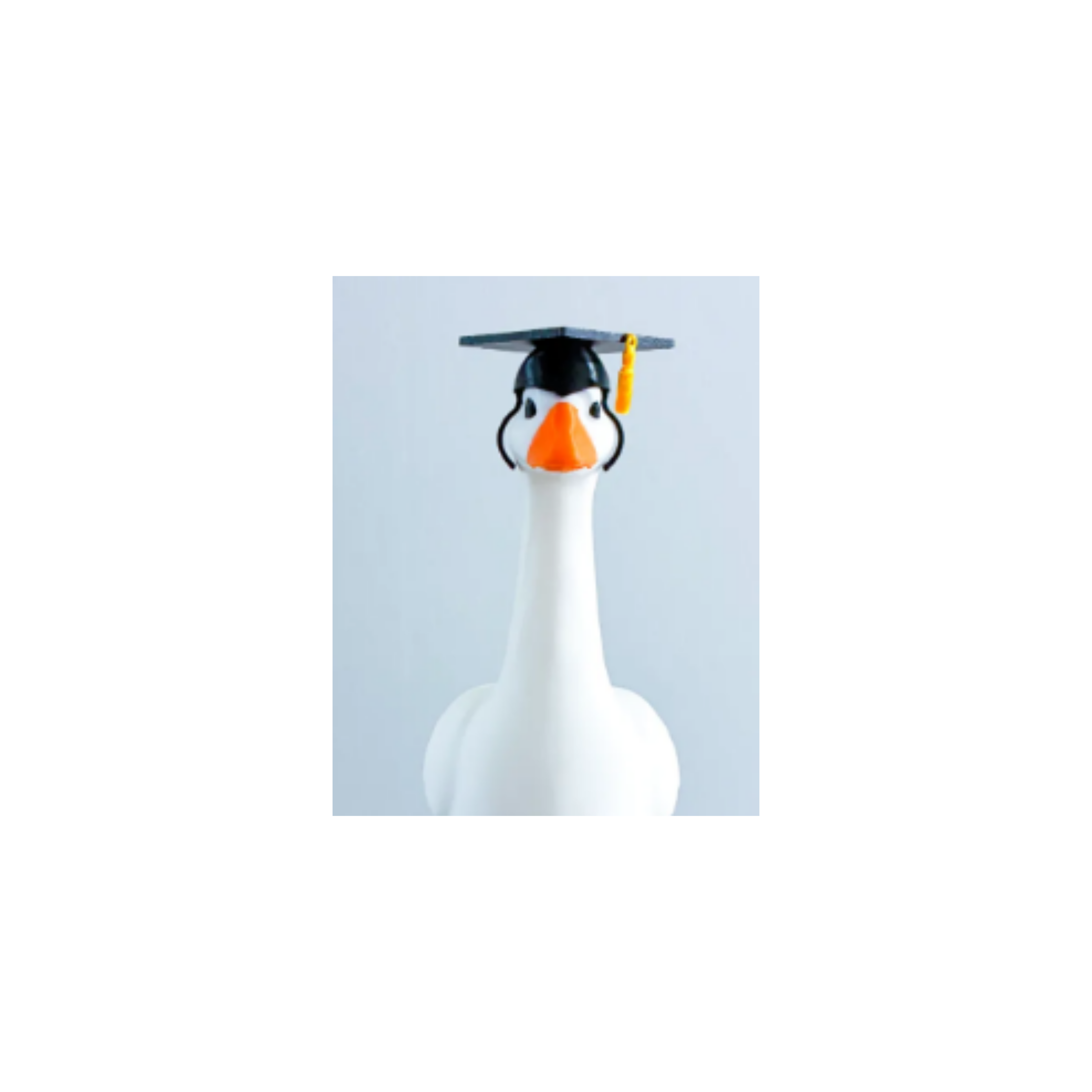 Grad Cap Goose Accessory