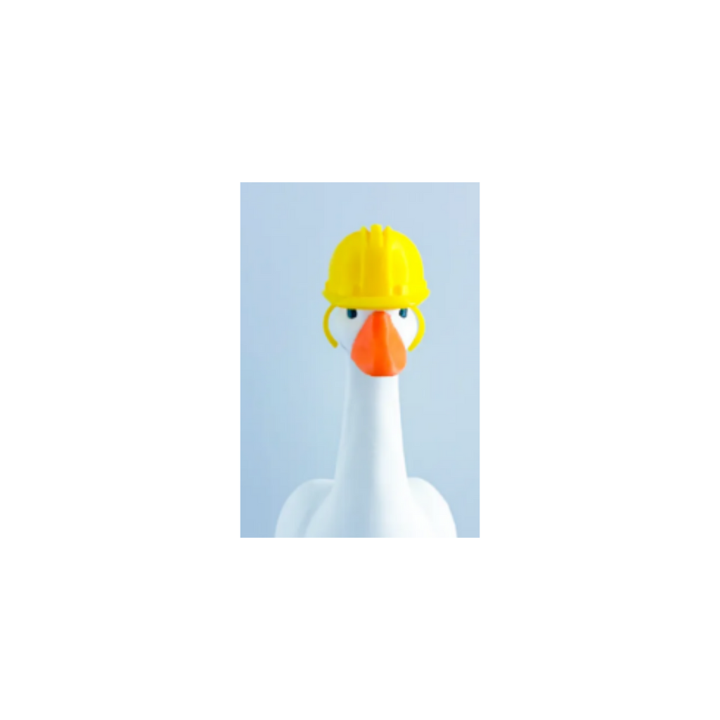 Hard Hat - Accessory for 7" Desk/Tabletop Goose