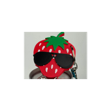 Large Shady Strawberry Can Opener Keychain
