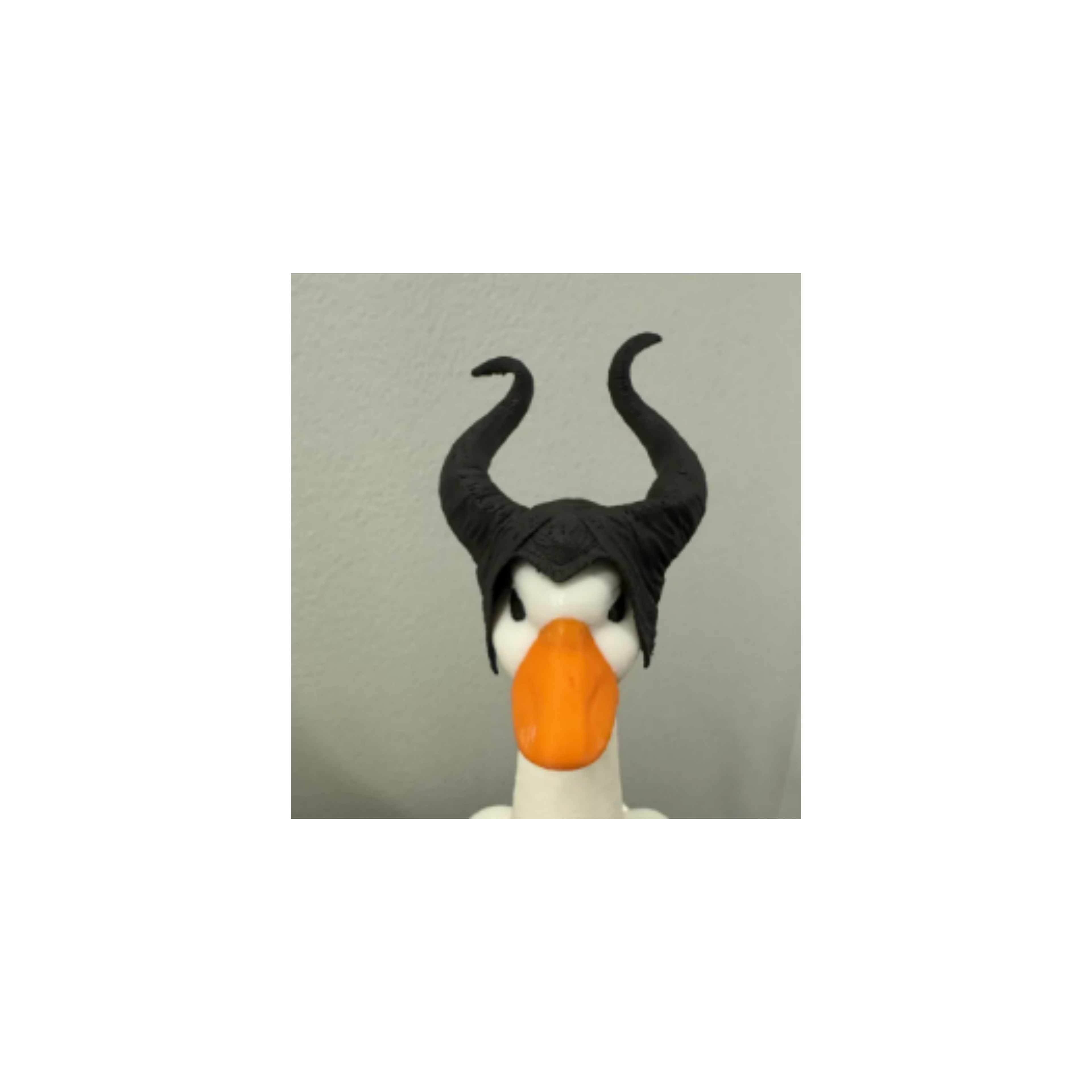Maleficent Goose Hat
