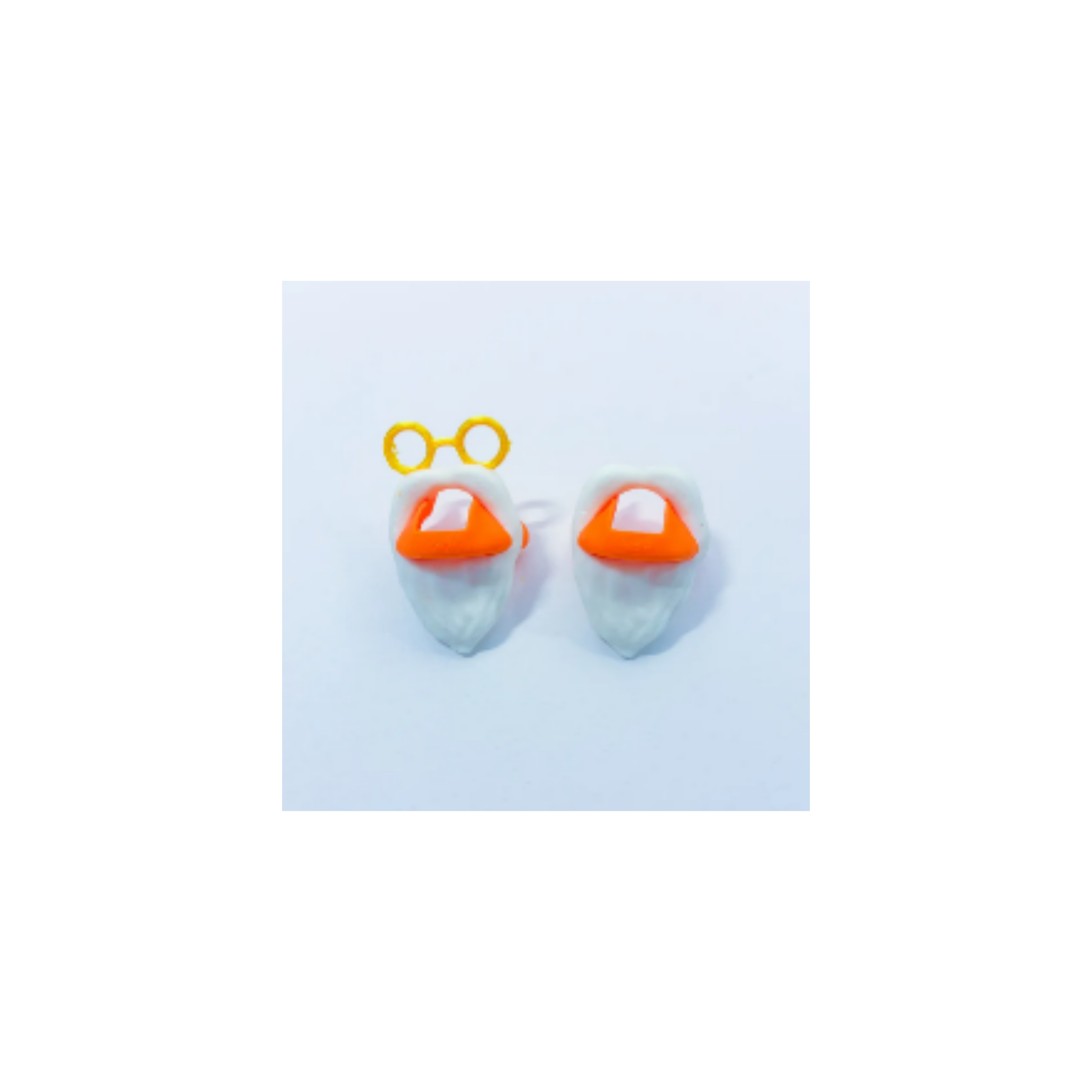 Mustache and Beard Goose Accessory