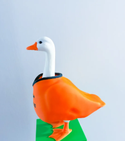Prison Jumpsuit - Accessory for 7" Desk/Tabletop Goose