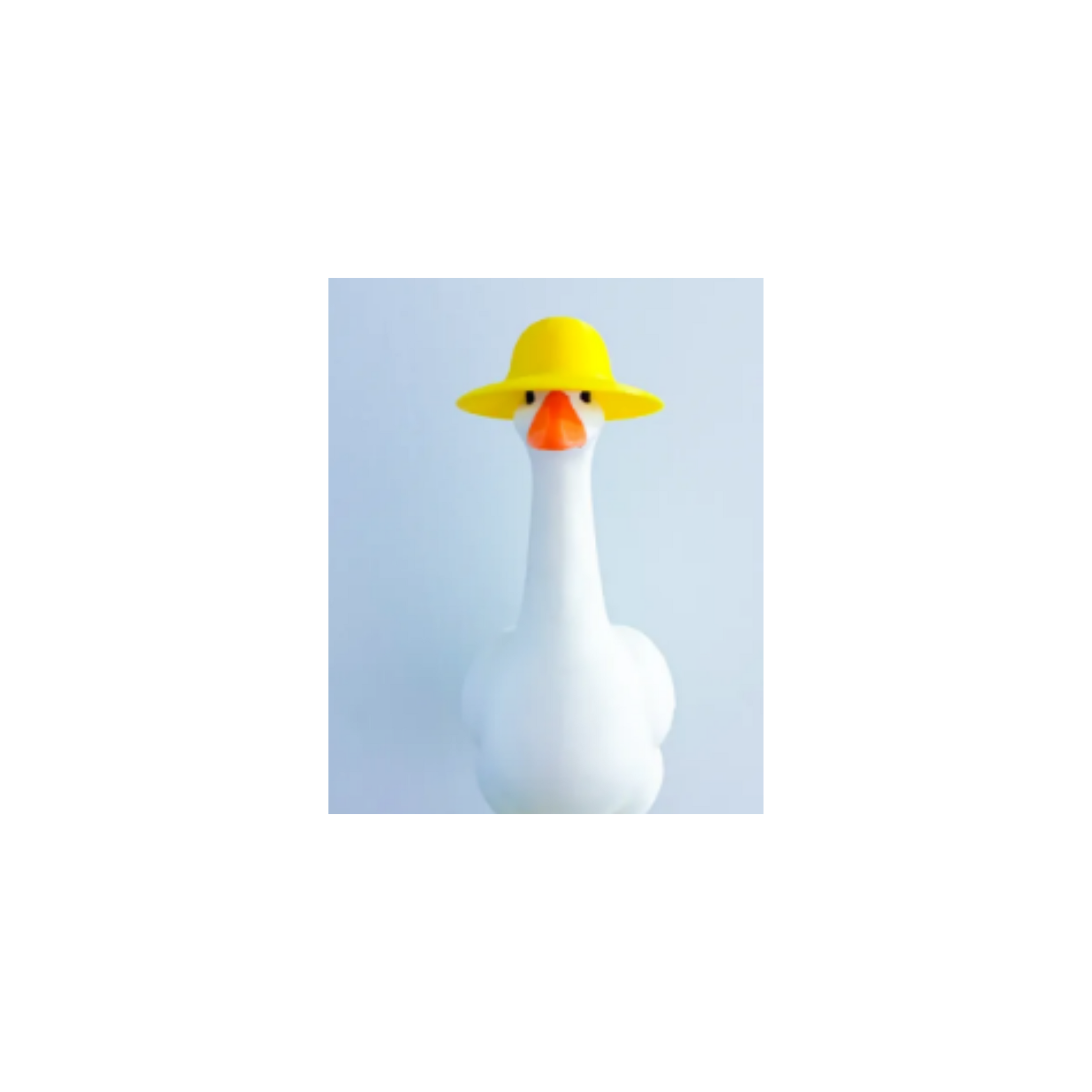 Rain Hat Desk Goose Accessory