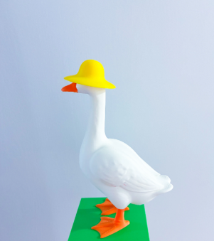 Rain Hat - Accessory for 7" Desk/Tabletop Goose