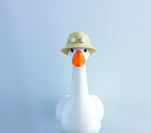 Safari Hat - Accessory for 7" Desk/Tabletop Goose