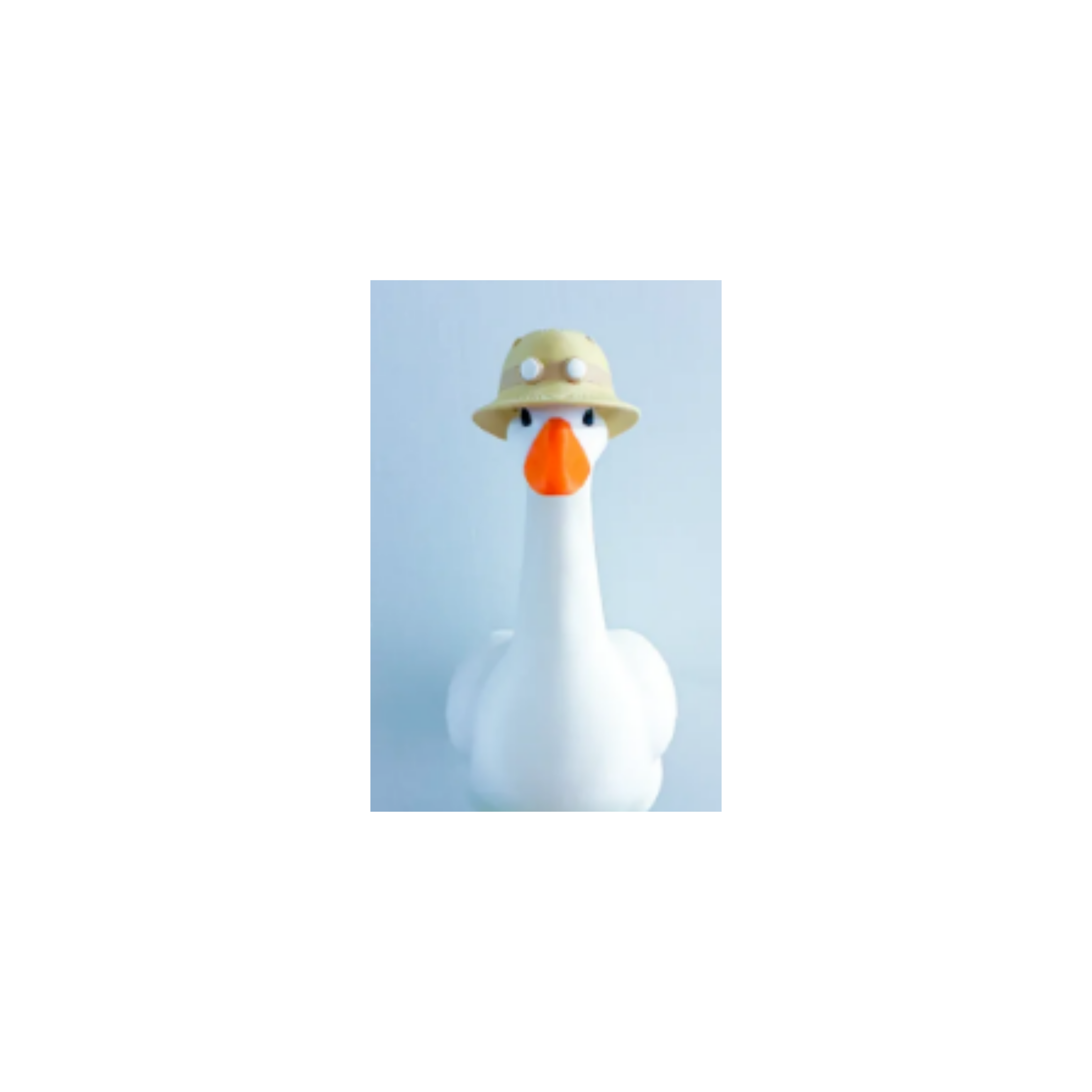 Safari Hat Desk Goose Accessory