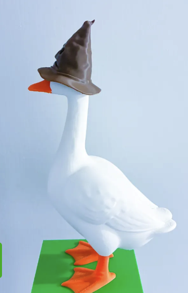 Enchanted Wizard Hat - Accessory for 7" Desktop Mini Porch Goose