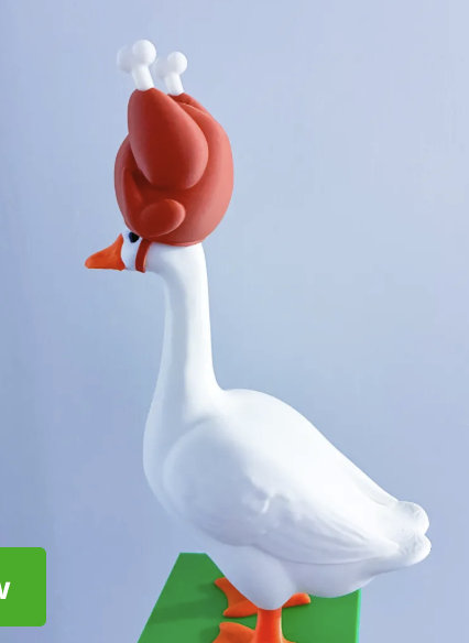 Turkey Hat - Accessory for 7" Desktop Mini Porch Goose