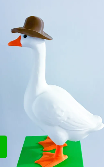 Western Hat - Accessory for 7" Desktop Mini Porch Goose