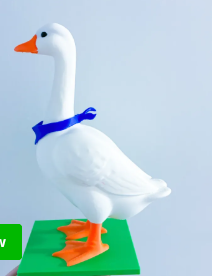 Bandana - Accessory for 7" Desktop Mini Porch Goose