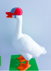 Baseball Hat - Accessory for 7" Desktop Mini Porch Goose