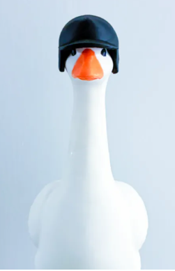 Batting Helmet - Accessory for 7" Desktop Mini Porch Goose