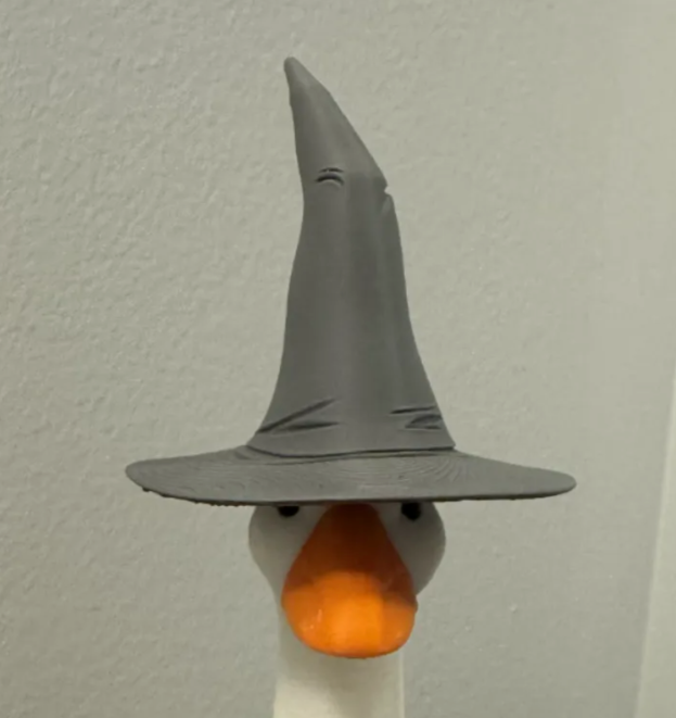 Witch/Wizard Hat - Accessory for 7" Desktop Mini Porch Goose