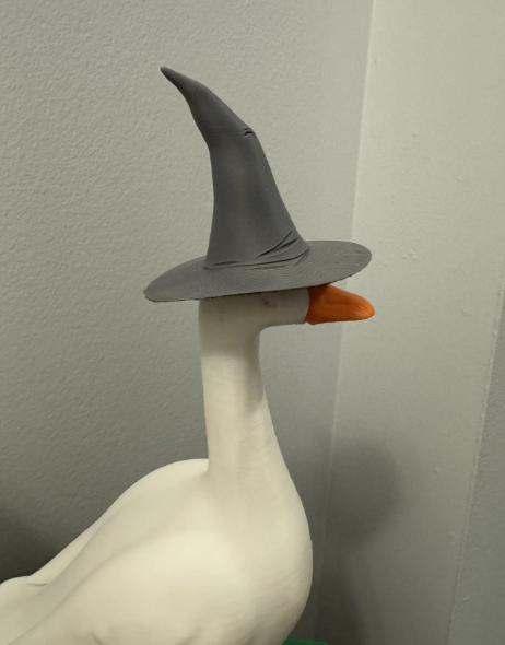 Witch/Wizard Hat - Accessory for 7" Desktop Mini Porch Goose