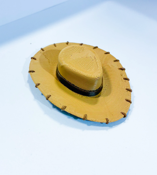 Western Cowboy Character Themed Hat - Accessory for 7" Desktop Mini Porch Goose