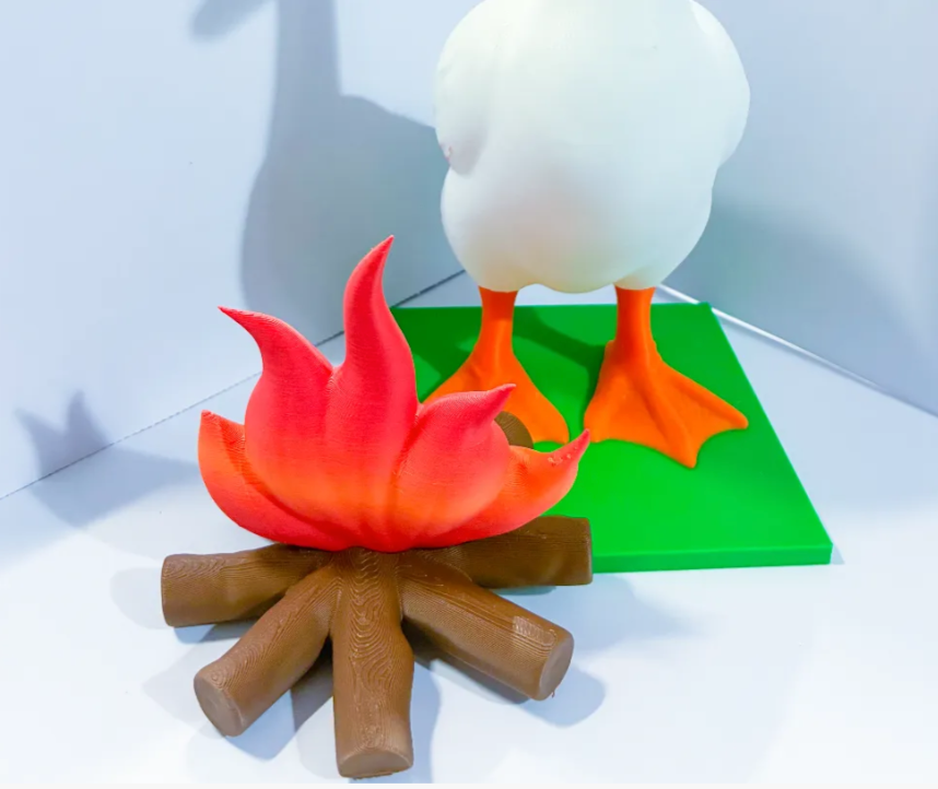 Campfire - Accessory for 7" Desktop Mini Porch Goose