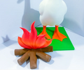 Campfire - Accessory for 7" Desktop Mini Porch Goose